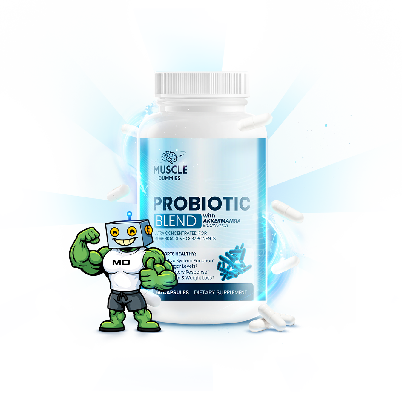 Probiotic Blend With Akkermansia