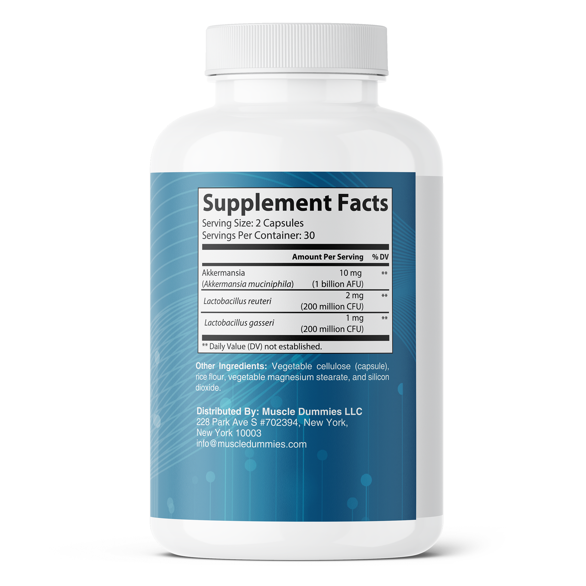 Probiotic Blend With Akkermansia