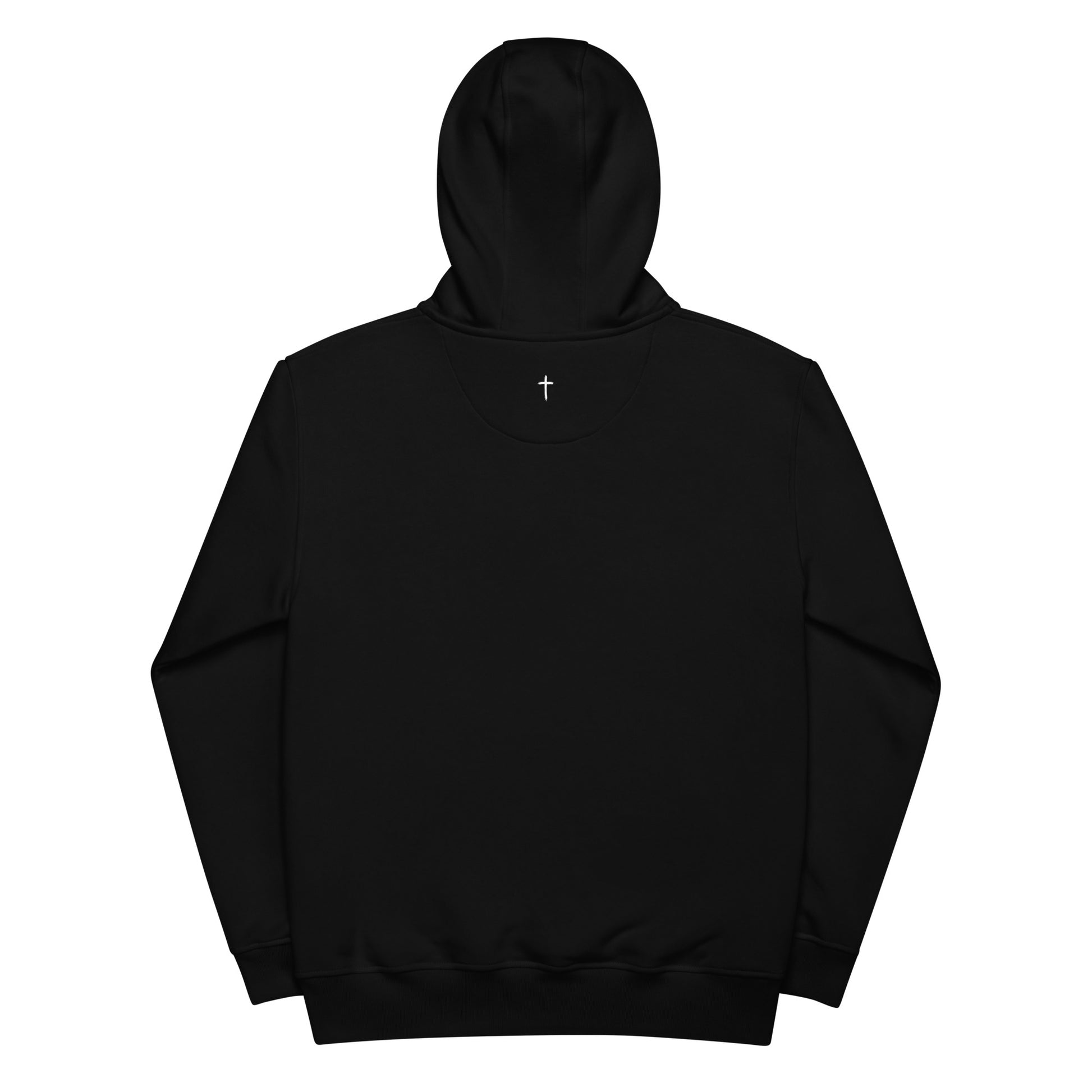 Black Premium Hoodie - Embroidered