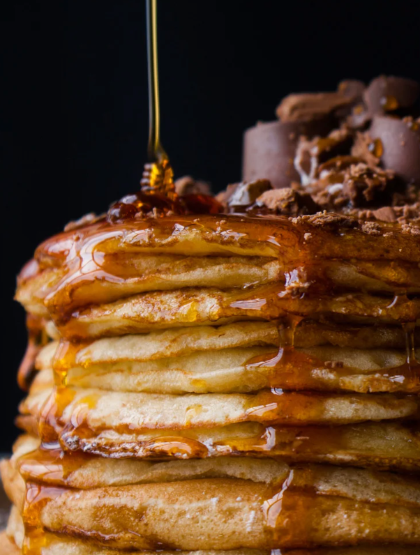 Chocolate Mocha Pancakes