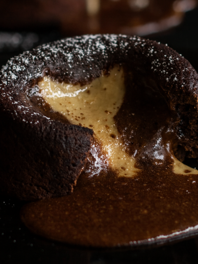 Chocolate PB Lava Cake