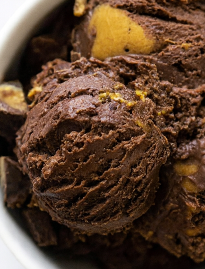 Chocolate Peanut Butter Ice Cream