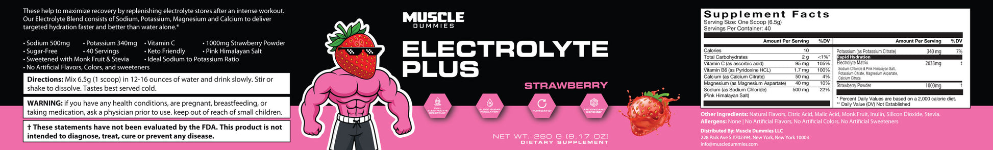 Strawberry Electrolytes
