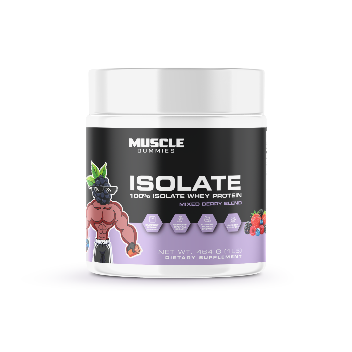 Mixed Berry Isolate Whey Protein