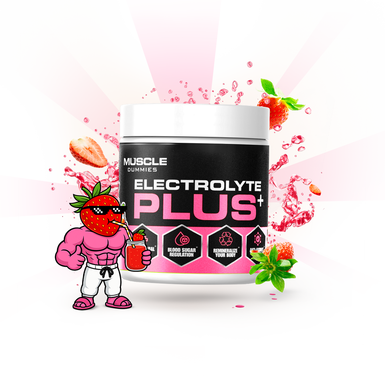 Strawberry Electrolytes