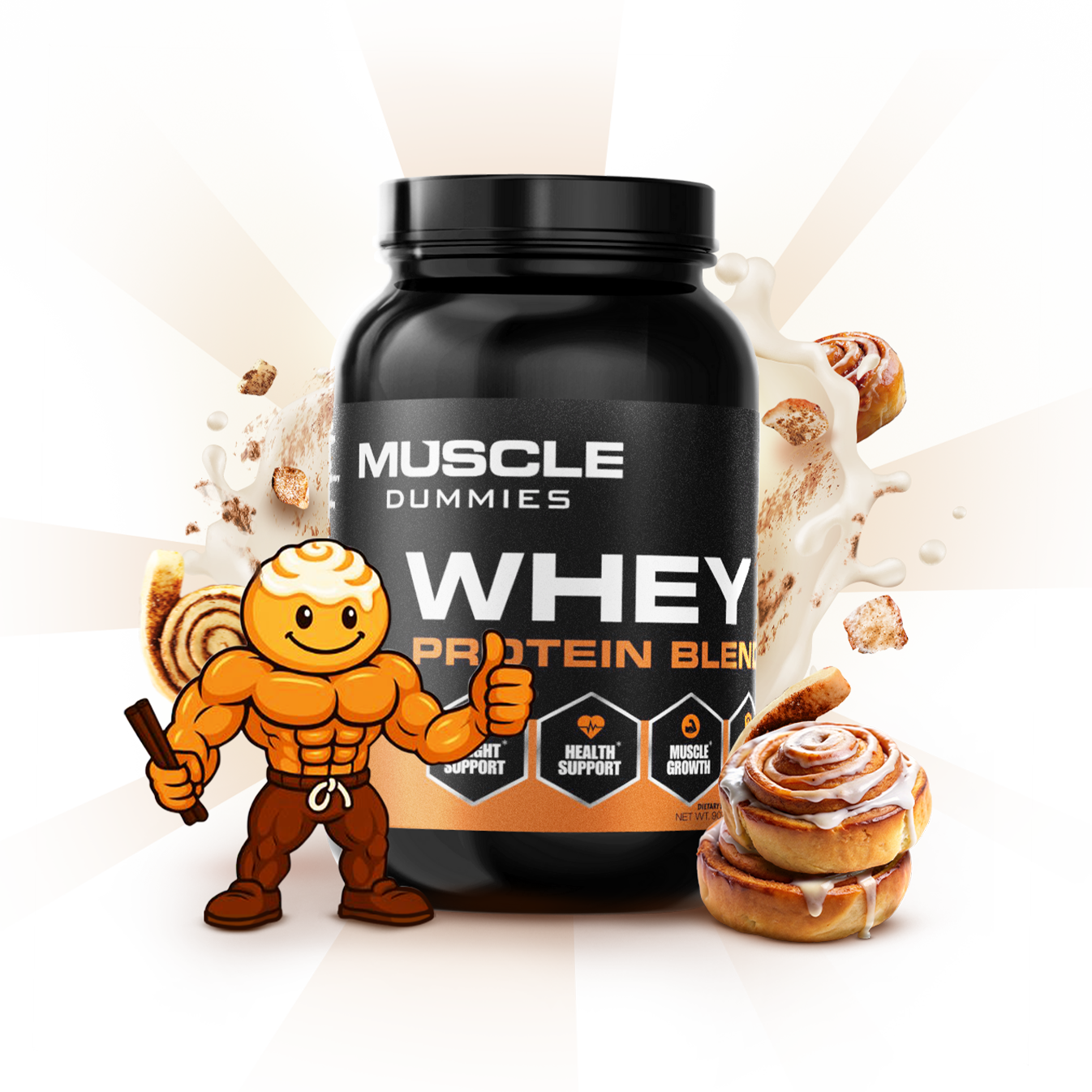 Cinnamon Swirl Whey Protein