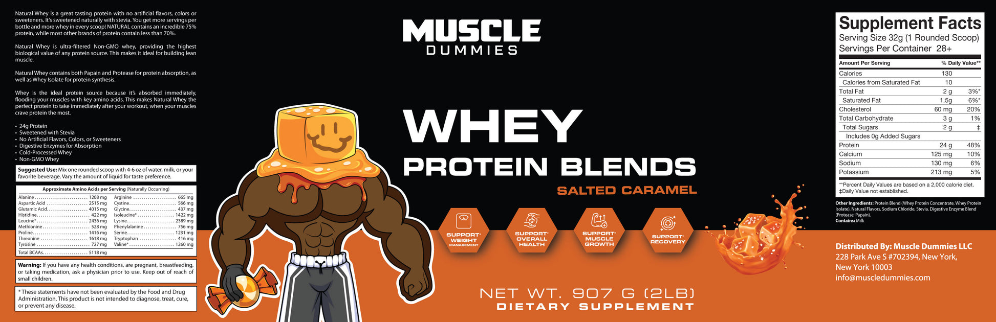 Salted Caramel Whey Protein