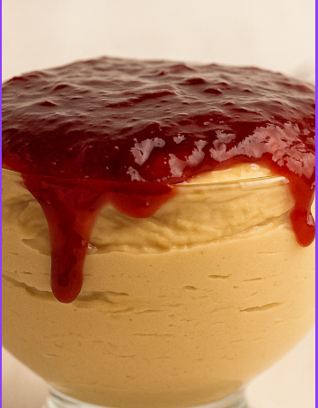 Peanut Butter and Jelly Cheesecake