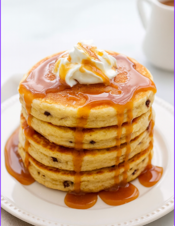 Salted Caramel Pancakes