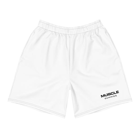 Men's White Athletic Shorts