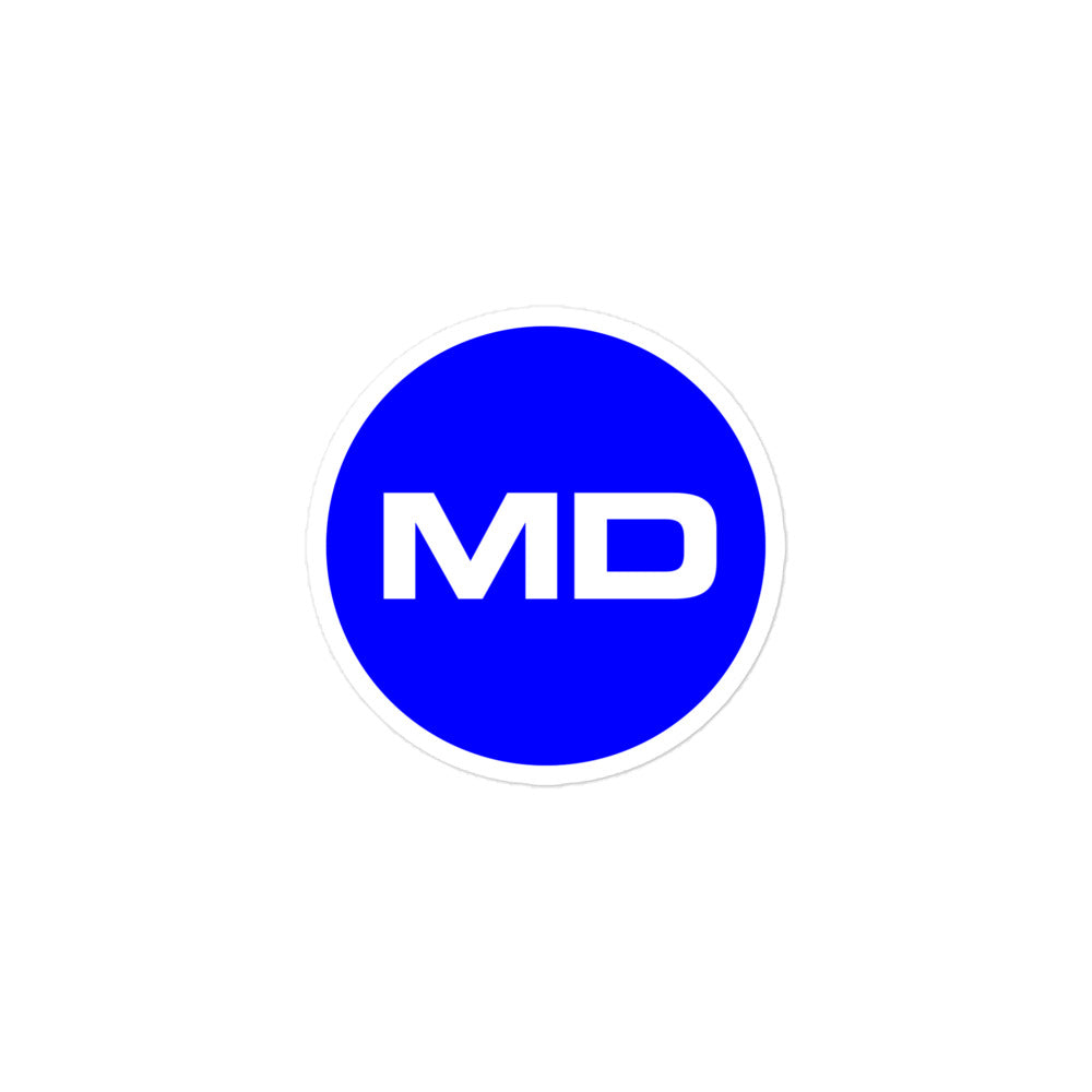 MD Sticker