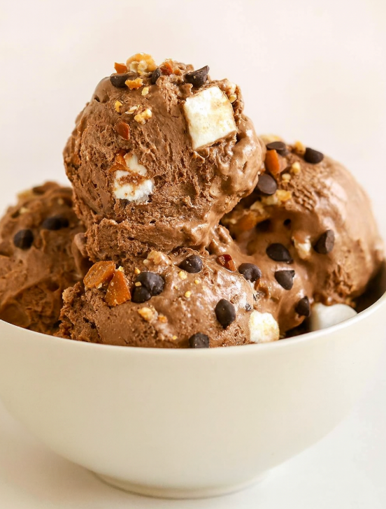 Rocky Road Ice Cream