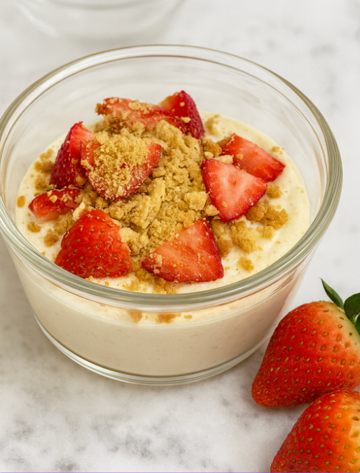 Strawberry Shortcake Cheesecake 